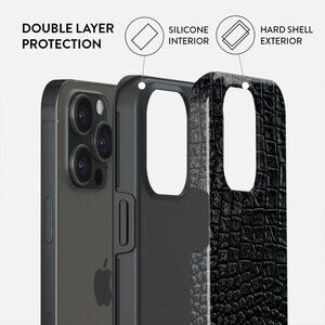 Burga Brand Reaper's Touch - Snakeskin iPhone 15 Pro Max Case - Tough